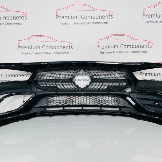 Mercedes Cla Front Bumper Genuine Black A118 Amg Shooting Brake 2018 –2023 Ah114 Mercedes Cla Front Bumper Genuine Black A118 Amg Shooting Brake 2018 –2023 Ah114