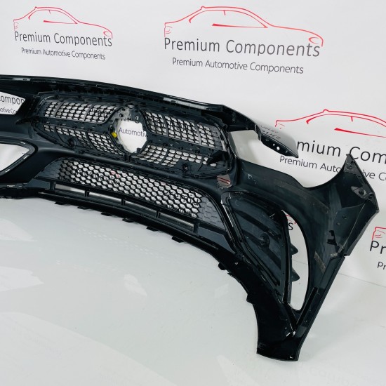 Mercedes Cla Front Bumper Genuine Black A118 Amg Shooting Brake 2018 –2023 Ah114 Mercedes Cla Front Bumper Genuine Black A118 Amg Shooting Brake 2018 –2023 Ah114