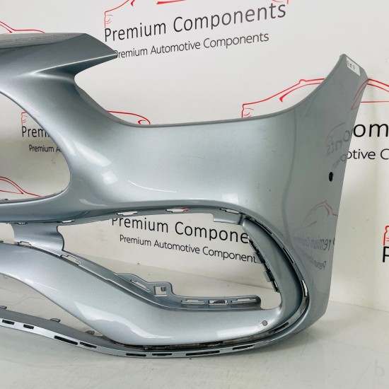 Mercedes C Class Front Bumper Skin Genuine Silver W206 Amg Line 2021 - 2025 [am7 Mercedes C Class Front Bumper Skin Genuine Silver W206 Amg Line 2021 - 2025 [am7