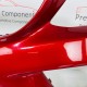 Mercedes C Class Front Bumper Skin Genuine Red W205 Amg Line 2014 - 2018 [an4]