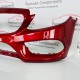 Mercedes C Class Front Bumper Skin Genuine Red W205 Amg Line 2014 - 2018 [an4]