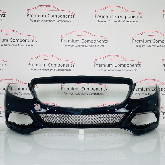 Mercedes C Class Front Bumper Genuine Blue W205 Se 2014 - 2018 [p31]
