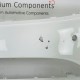 Mercedes C Class Front Bumper Skin Genuine White W205 Amg Line 2014 - 2018 [an30