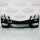 Mercedes E Class Front Bumper Genuine Black A207 Amg Coupe 2009 - 2012 [an130]