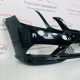Mercedes E Class Front Bumper Genuine Black A207 Amg Coupe 2009 - 2012 [an130]
