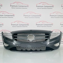 Mercedes A Class Front Bumper Genuine Grey W176 Se 2012 - 2015 [an88]