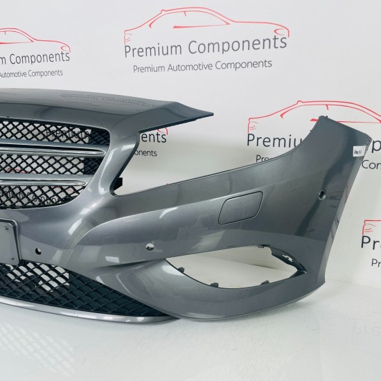 Mercedes A Class Front Bumper Genuine Grey W176 Se 2012 - 2015 [an88]