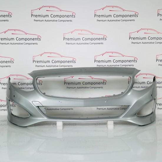 Mercedes B Class Front Bumper Genuine Polar Silver W246 Sport 2015 - 2018 [ao24]