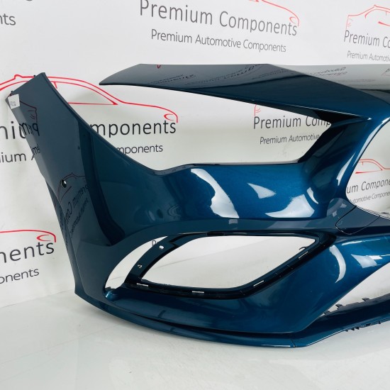 Mercedes Cla Front Bumper Genuine Blue A118 Amg Shooting Brake 2018 – 2023 [ao32 Mercedes Cla Front Bumper Genuine Blue A118 Amg Shooting Brake 2018 – 2023 [ao32