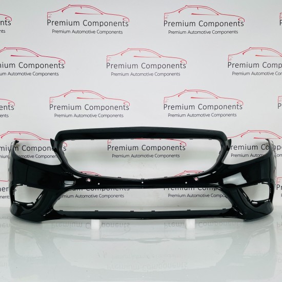 Mercedes C Class Front Bumper Genuine Black W205 Sport Face Lift 2019 - 2022