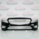 Mercedes C Class Front Bumper Genuine Black W205 Sport Face Lift 2019 - 2022