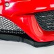 Mercedes C Class Front Bumper Skin Genuine Red W205 Amg Line 2014 - 2018 [an4]