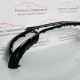 Mercedes E Class Front Bumper Genuine Black W213 Se Estate 2016 - 2020 [ao61]