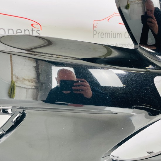 Mercedes Cla Front Bumper Genuine Black C117 Se Face Lift 2016 – 2019 [ao68]