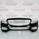 Mercedes C Class Front Bumper Genuine Black W205 Se 2014 - 2018 [ao105]