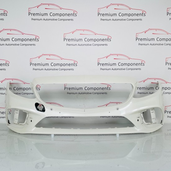 Mercedes C Class C43 Amg Front Bumper Genuine White W205 2019 - 2022 [al60]