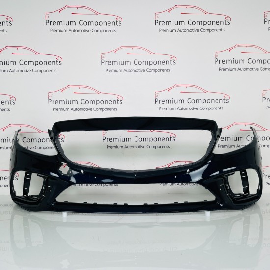 Mercedes C Class Front Bumper Genuine Blue W205 Amg Face Lift 2019 - 2022 [al58]