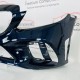Mercedes C Class Front Bumper Genuine Blue W205 Amg Face Lift 2019 - 2022 [al58]
