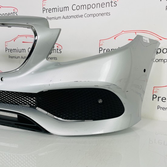 Mercedes E Class Front Bumper Genuine Silver C238 Se Coupe 2016 - 2020 [an133]