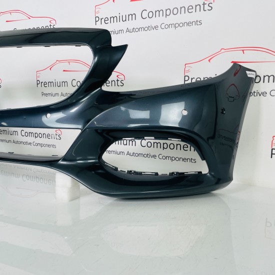 Mercedes C Class Front Bumper Genuine Grey W205 Se 2014 - 2018 [an100]