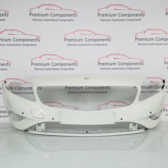 Mercedes A Class Front Bumper W176 A176 Genuine With Brackets 2012 - 2015 [ao134 Mercedes A Class Front Bumper W176 A176 Genuine With Brackets 2012 - 2015 [ao134