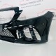 Mercedes C Class Front Bumper W205 Genuine Black Amg Lift 2019 - 2022 [ao148]