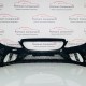 Mercedes C Class Front Bumper W205 Genuine Black Amg Lift 2019 - 2022 [ao148]
