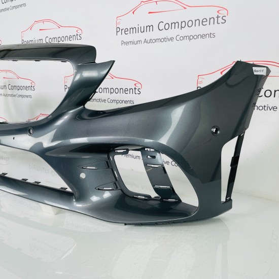 Mercedes C Class Front Bumper W205 Genuine Grey Amg Lift 2019 - 2022 [ao155]