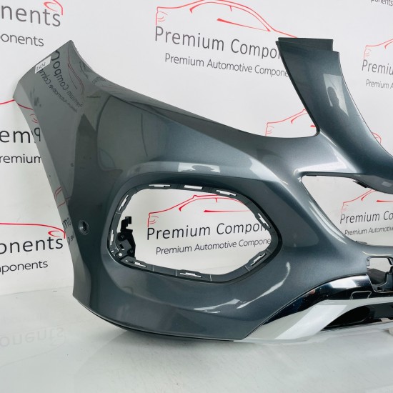 Mercedes Gle Front Bumper Genuine Grey A166 With Trim 2015 - 2019 [an34]