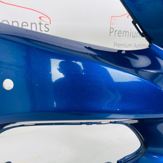 Mercedes C Class Front Bumper Genuine Blue W205 Se 2014 - 2018 [an37]
