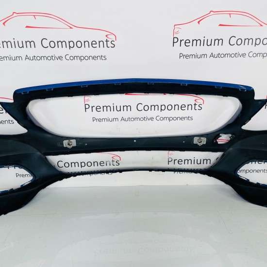 Mercedes C Class Front Bumper Genuine Blue W205 Se 2014 - 2018 [an37]