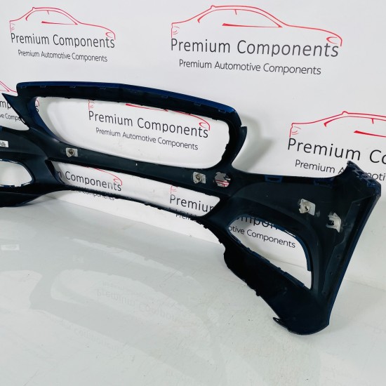 Mercedes C Class Front Bumper Genuine Blue W205 Se 2014 - 2018 [an37]