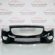 Mercedes Slc Front Bumper Genuine Black R172 Sport With Grill 2016 - 2019 [an22]