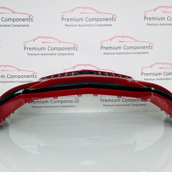 Mercedes C Class W205 Amg Line Front Bumper Genuine Red 2014 - 2018 [an4]