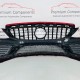 Mercedes C Class W205 Amg Line Front Bumper Genuine Red 2014 - 2018 [an4]