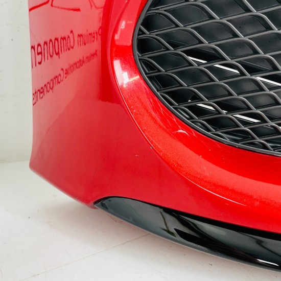 Mercedes C Class Front Bumper Skin Genuine Red W205 Amg Line 2014 - 2018 [an4]