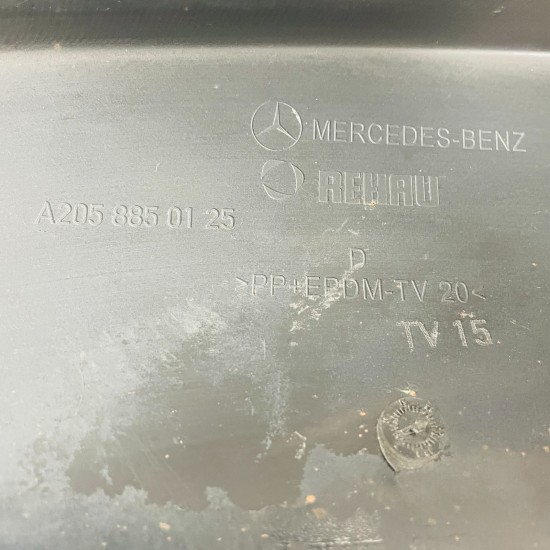 Mercedes C Class Front Bumper Genuine Black W205 Se 2014 - 2018 [ao105]