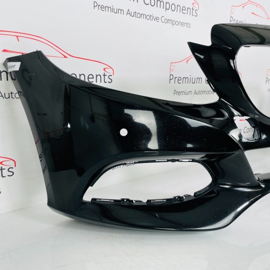 Mercedes C Class Front Bumper Genuine Black W205 Se 2014 - 2018 [ao105]
