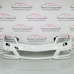 Mercedes C Class Front Bumper W204 Genuine White 2010 - 2014 [ap53]