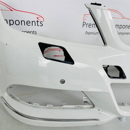 Mercedes C Class Front Bumper W204 Genuine White 2010 - 2014 [ap53]