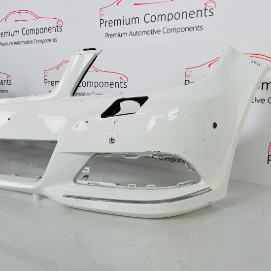 Mercedes C Class Front Bumper W204 Genuine White 2010 - 2014 [ap53]