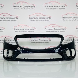 Mercedes C Class Front Bumper W205 Genuine Blue Amg Face Lift 2019 - 2022 [al58]