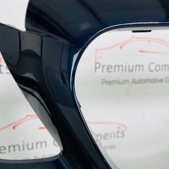 Mercedes C Class Front Bumper W205 Genuine Blue Amg Face Lift 2019 - 2022 [al58]