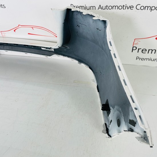 Mercedes Glc Hybrid Rear Bumper X253 Genuine White 2015 – 2019 [ap88]