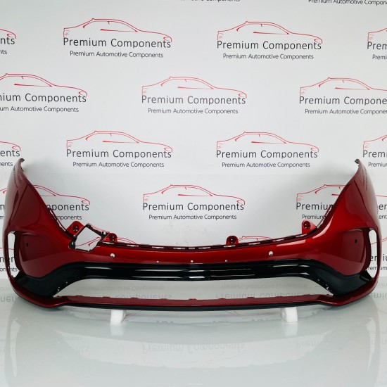 Mercedes Eqc Front Bumper Amg Sport A293 Genuine Red 2020 - 2024 [ap97]