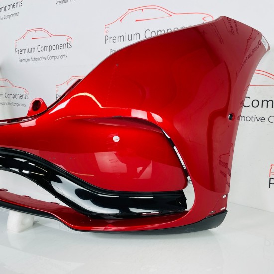 Mercedes Eqc Front Bumper Amg Sport A293 Genuine Red 2020 - 2024 [ap97]