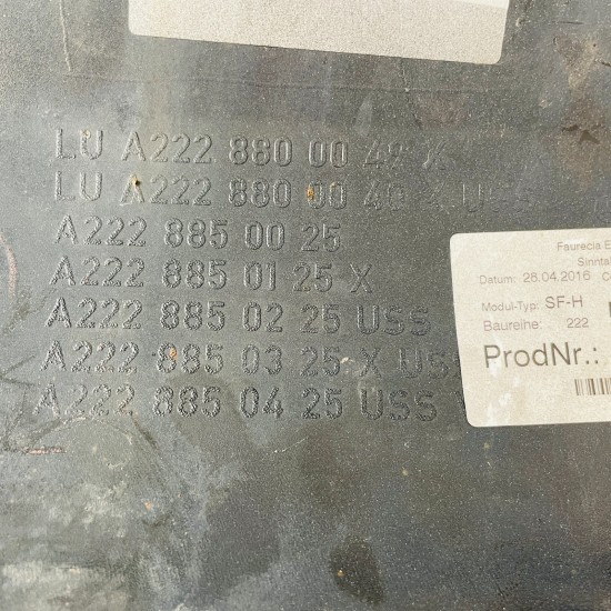 Mercedes S Class Rear Bumper W222 Genuine Black 2013 – 2017 [ap110]