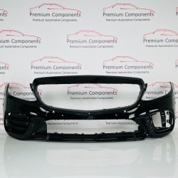 Mercedes C Class Front Bumper W205 Amg Genuine Black 2019 - 2022 [ap116]
