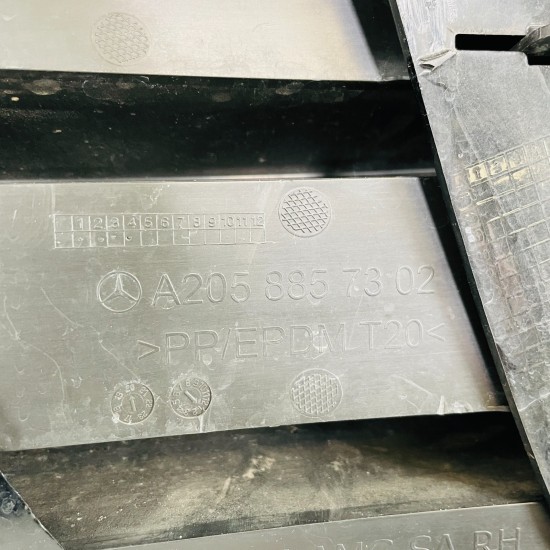 Mercedes C Class Front Bumper W205 Amg Genuine Black 2019 - 2022 [ap116]