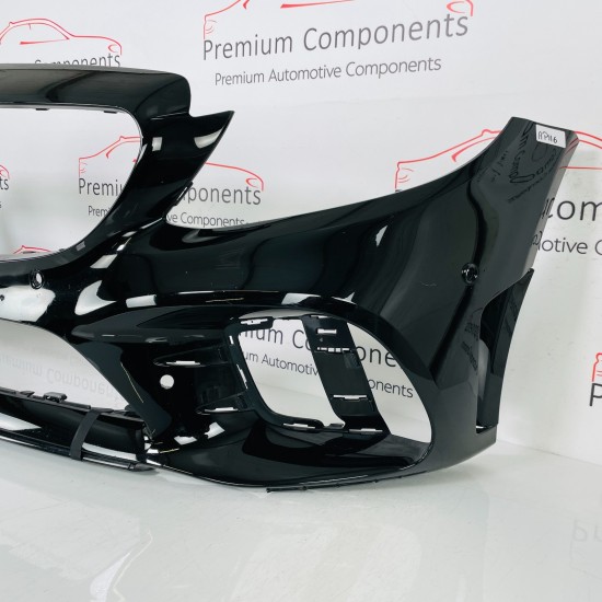 Mercedes C Class Front Bumper W205 Amg Genuine Black 2019 - 2022 [ap116]